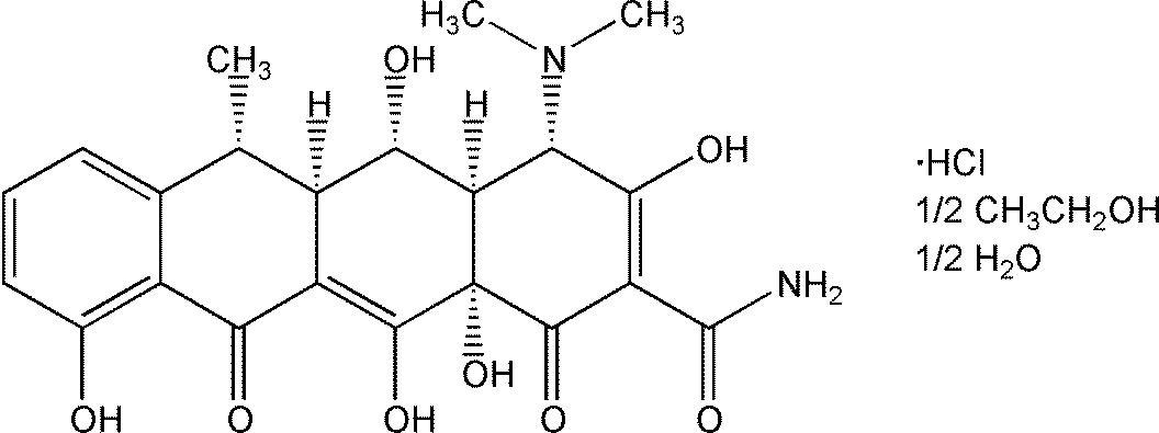 doxycycline化学结构